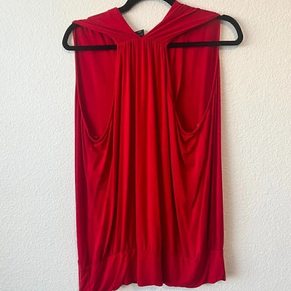 Lane Bryant Orange V-Neck Sleeveless Size 18/20 - Picture 5 of 6